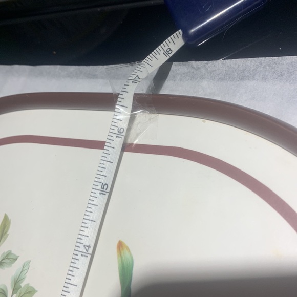 Vintage 1970 Melamine Service Tray - Picture 7 of 11